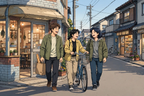 Anime Slice of Life Friends Neighborhood Poster