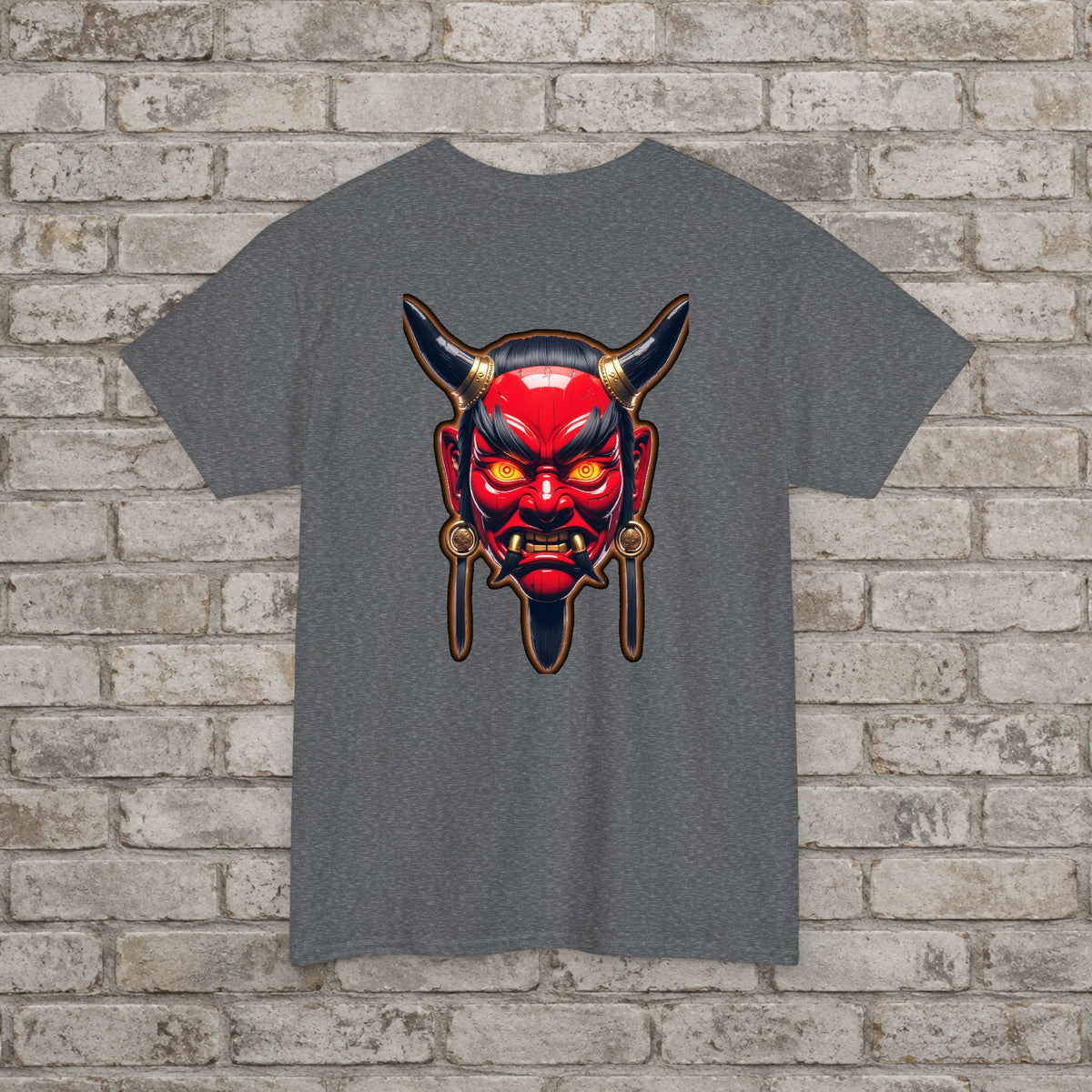 Oni Mask Fantasy Anime T-Shirt
