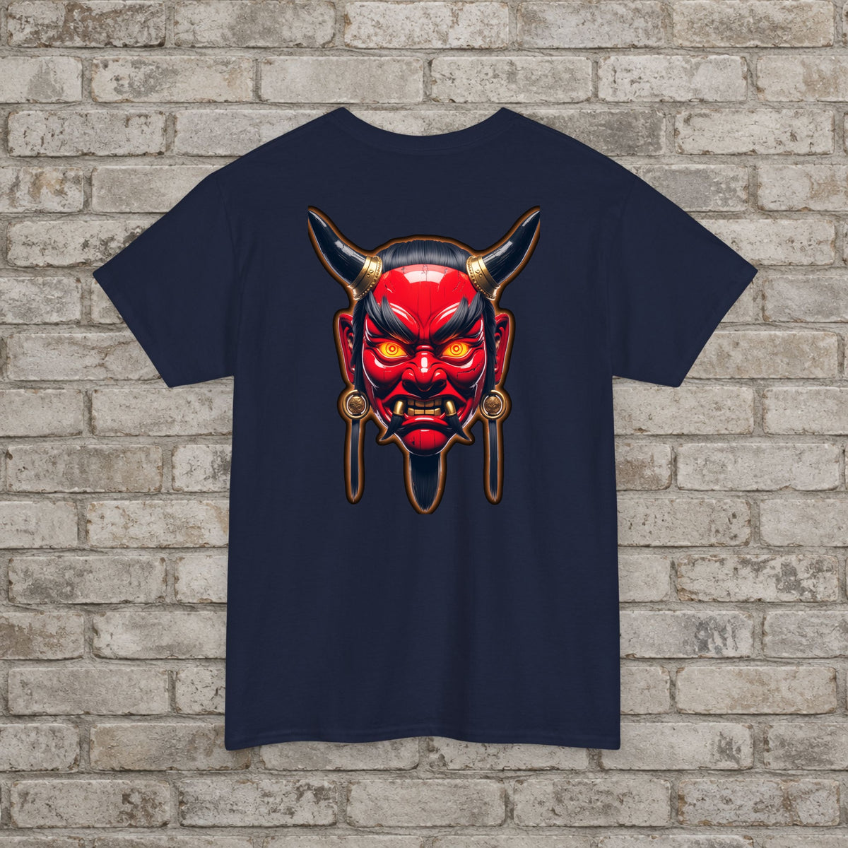Oni Mask Fantasy Anime T-Shirt