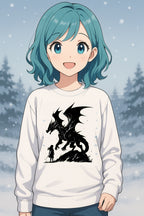 Dragon & Guardian Anime Fantasy Sweatshirt