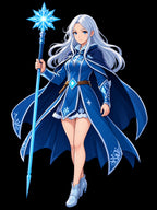 Frost Mage Anime Sweatshirt