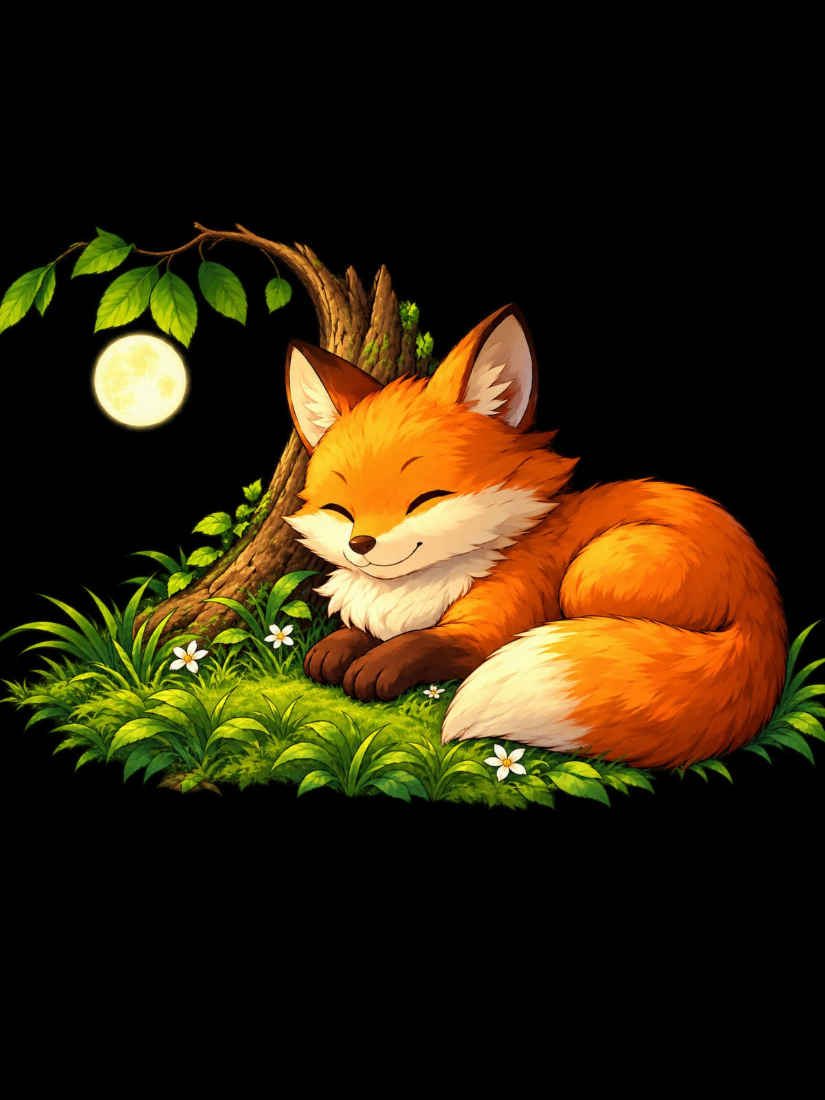 Moonlit Fox Anime Sweatshirt