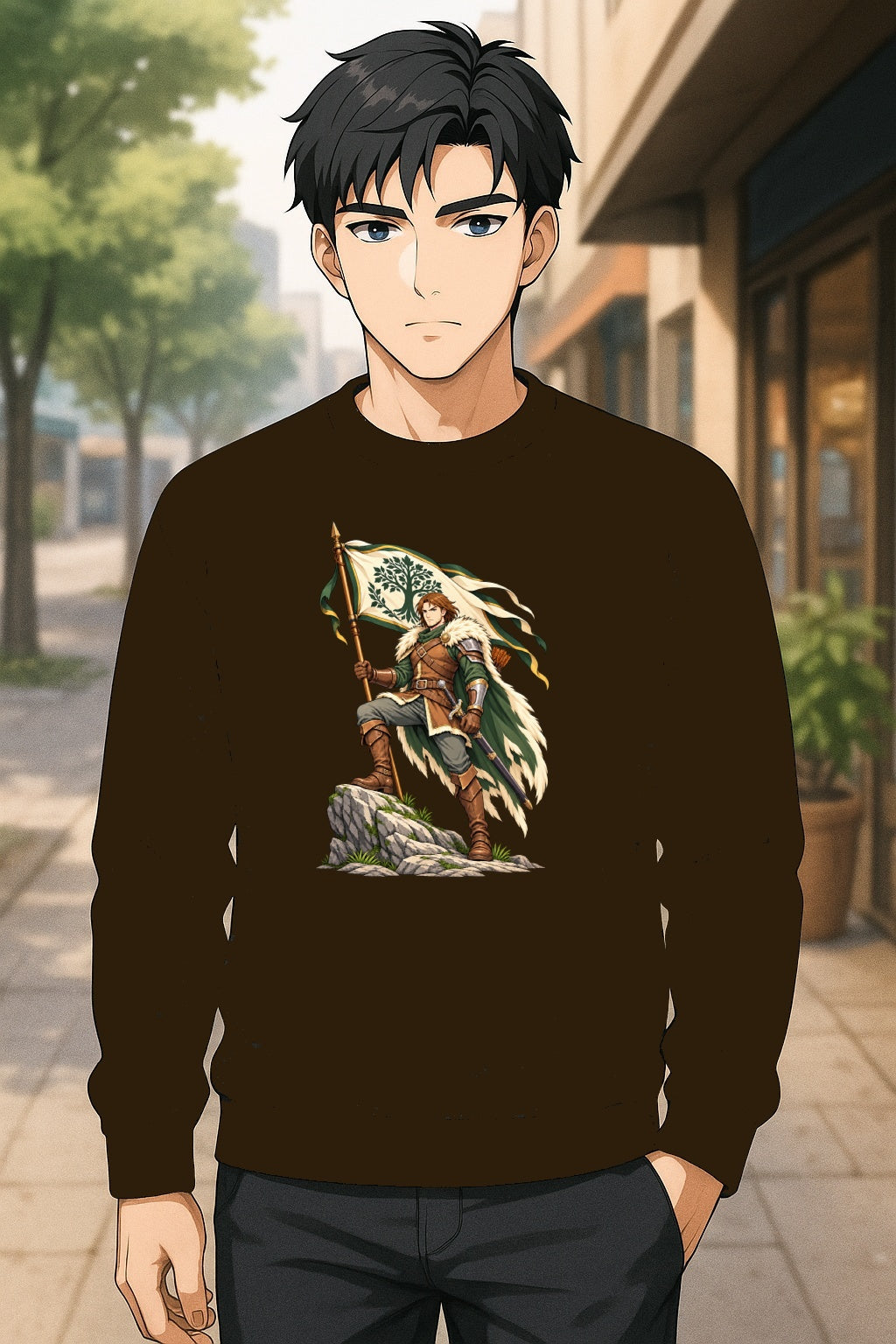 Fantasy Ranger Anime Sweatshirt