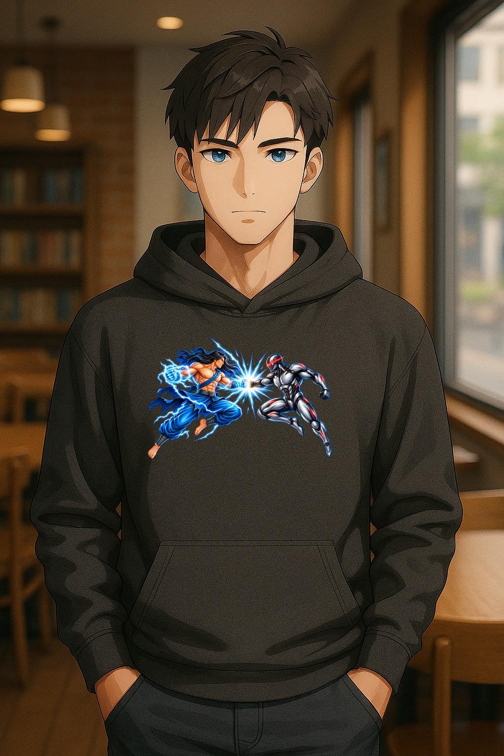 Anime Battle Streetwear Hoodie