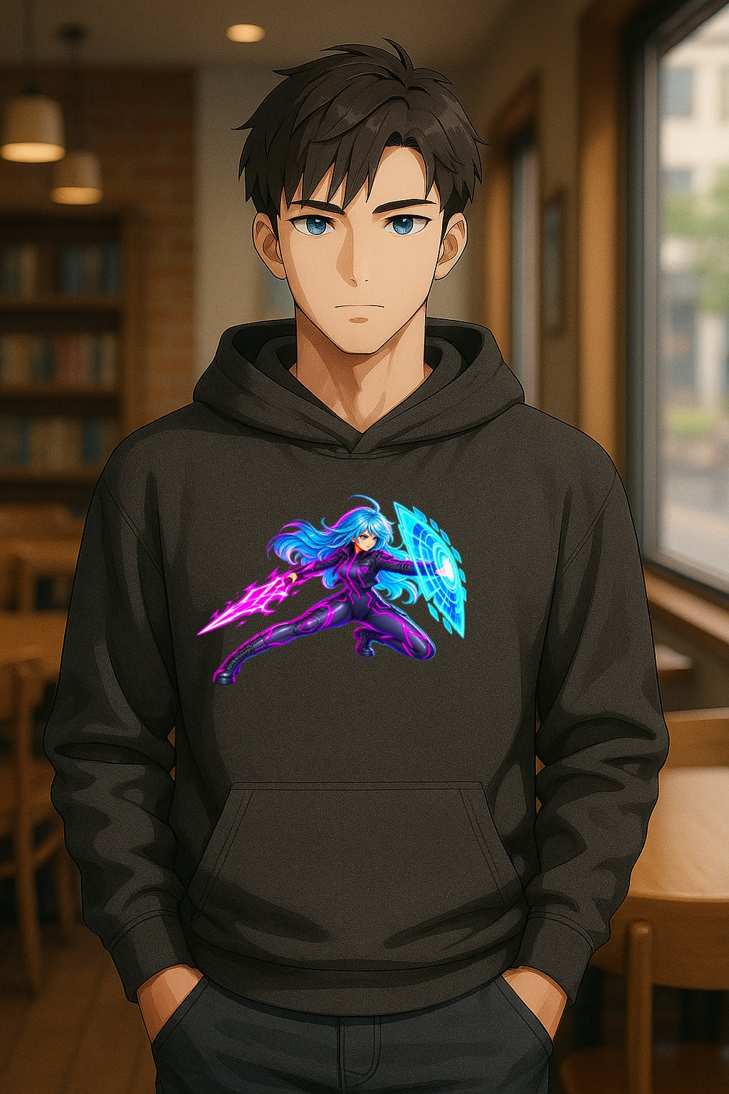 Astra Pulse Dimensional Vanguard Anime Hoodie