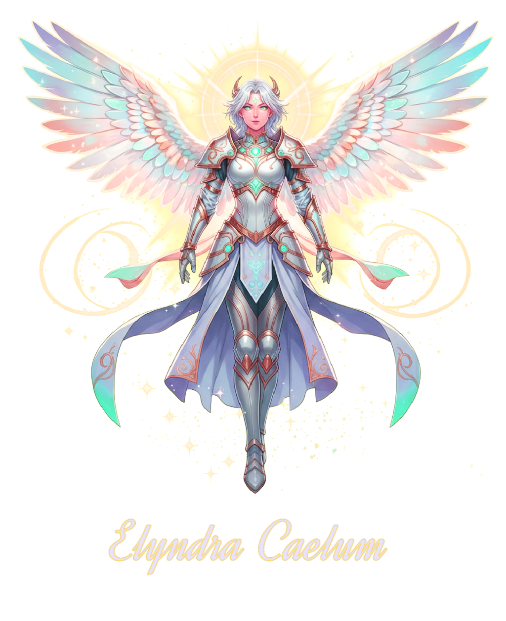 Elyndra Caelum Celestial Anime Hoodie
