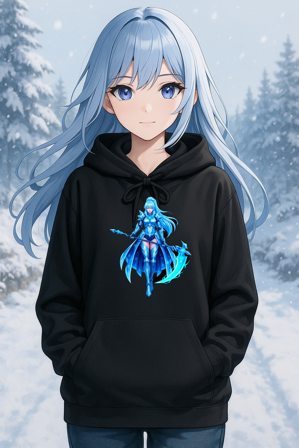 Lyra Frostveil Anime Hoodie