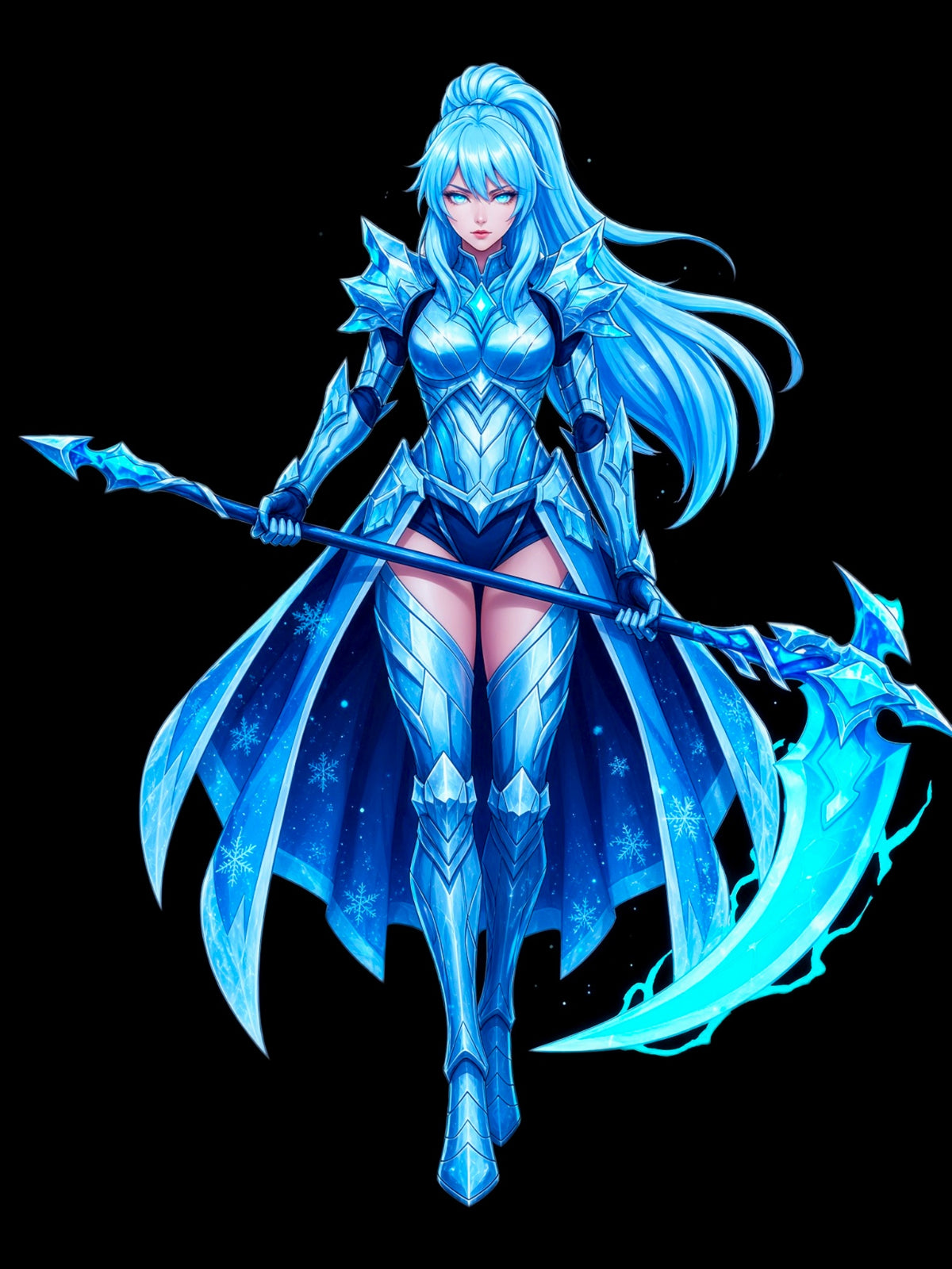 Lyra Frostveil Anime Hoodie