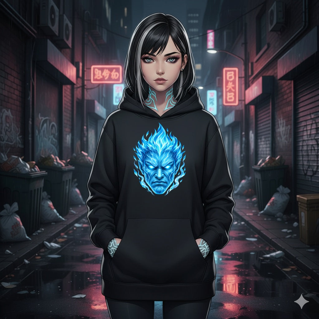 Ice Spirit Anime Hoodie