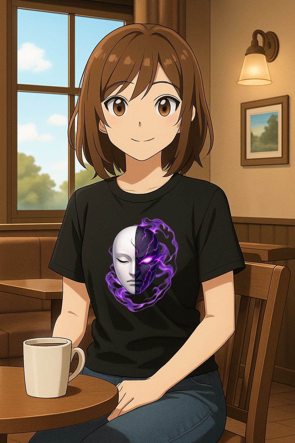 The Oni Mask Anime T-Shirt