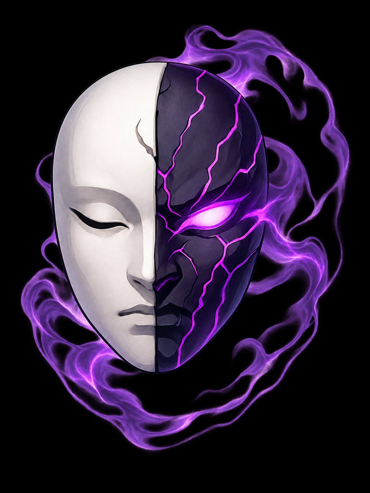 The Oni Mask Anime T-Shirt