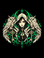 Gothic Witch Anime T-Shirt
