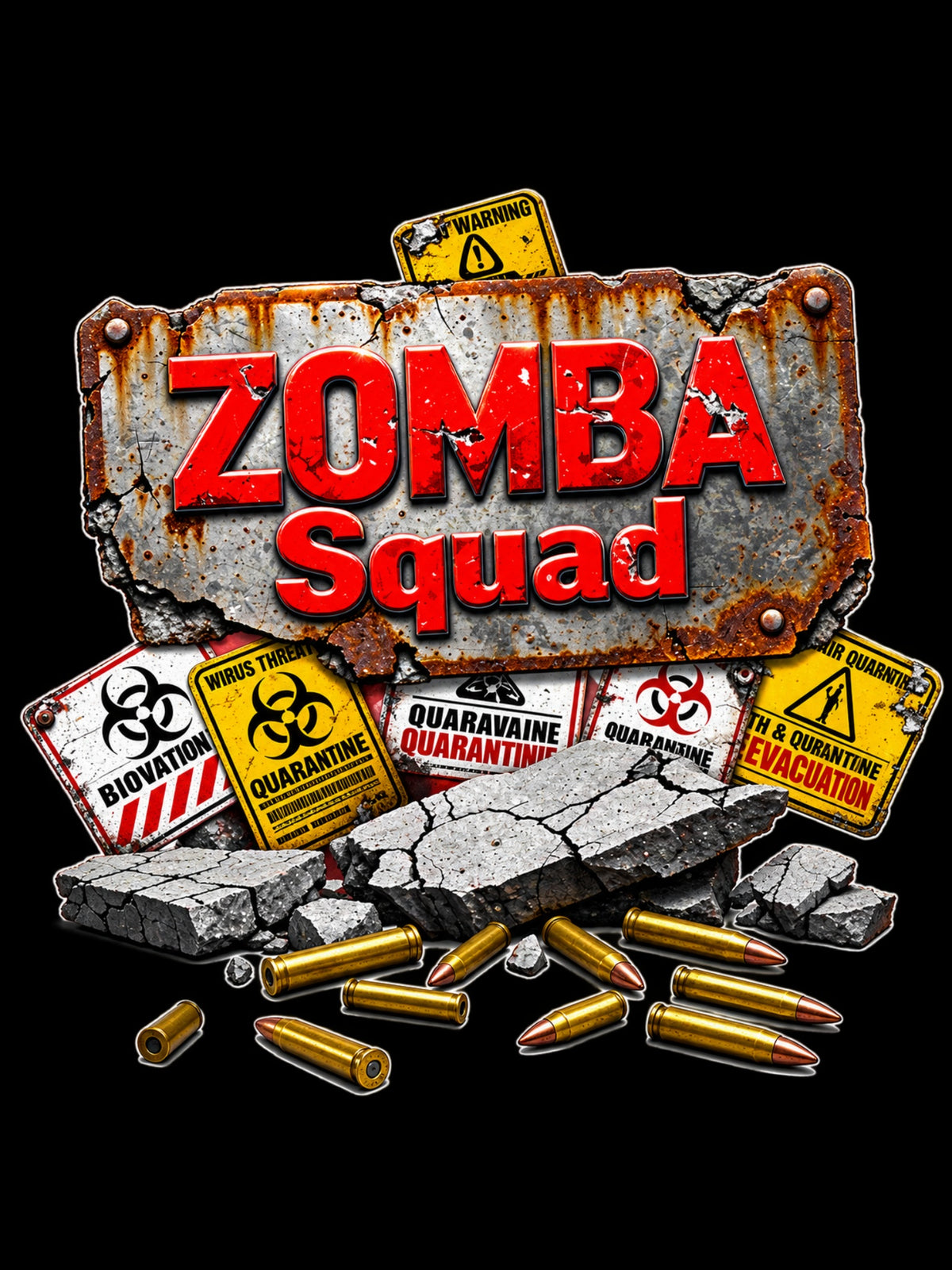 Retro Zomba Squad™ Anime T-Shirt