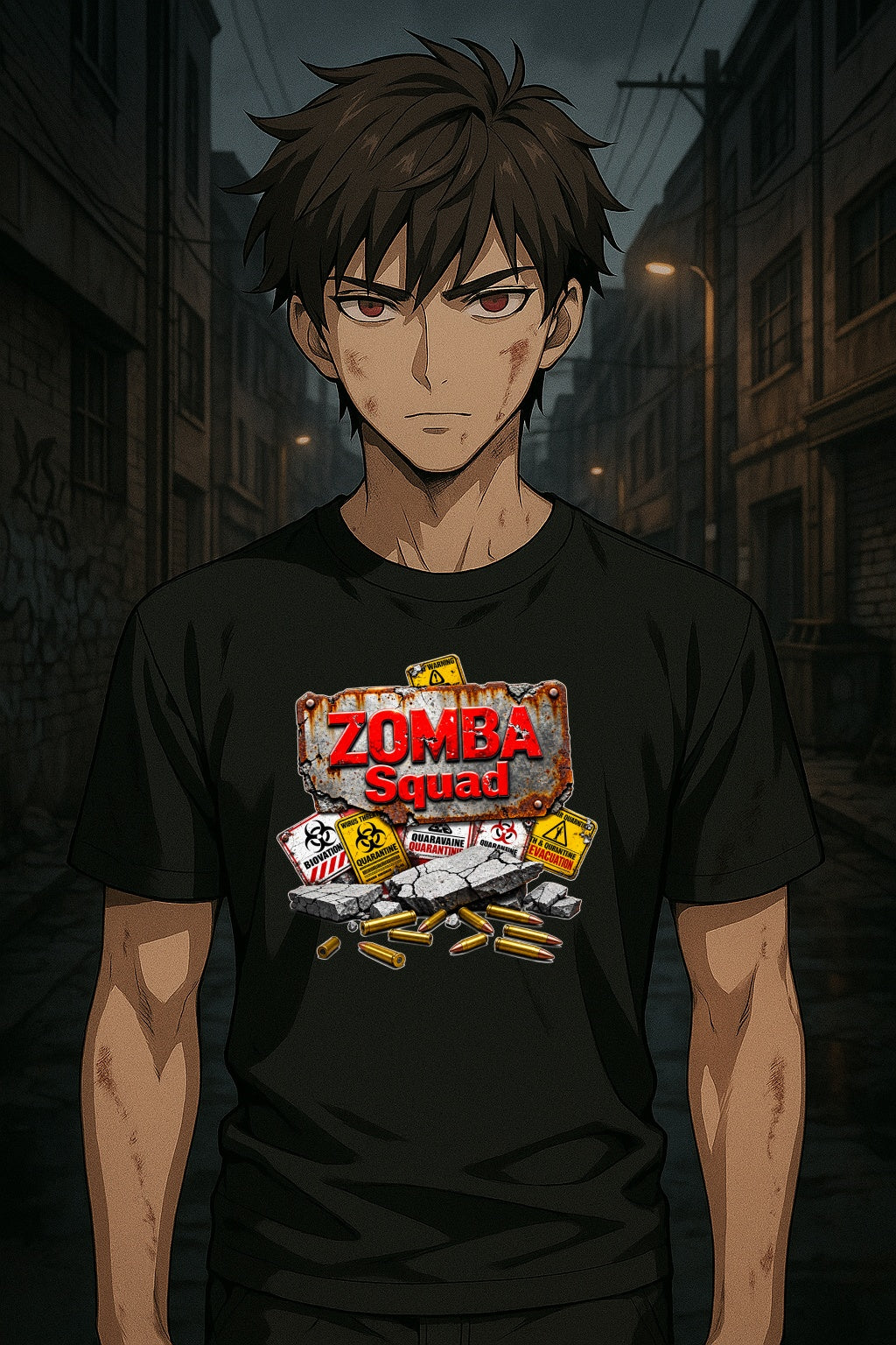 Retro Zomba Squad™ Anime T-Shirt