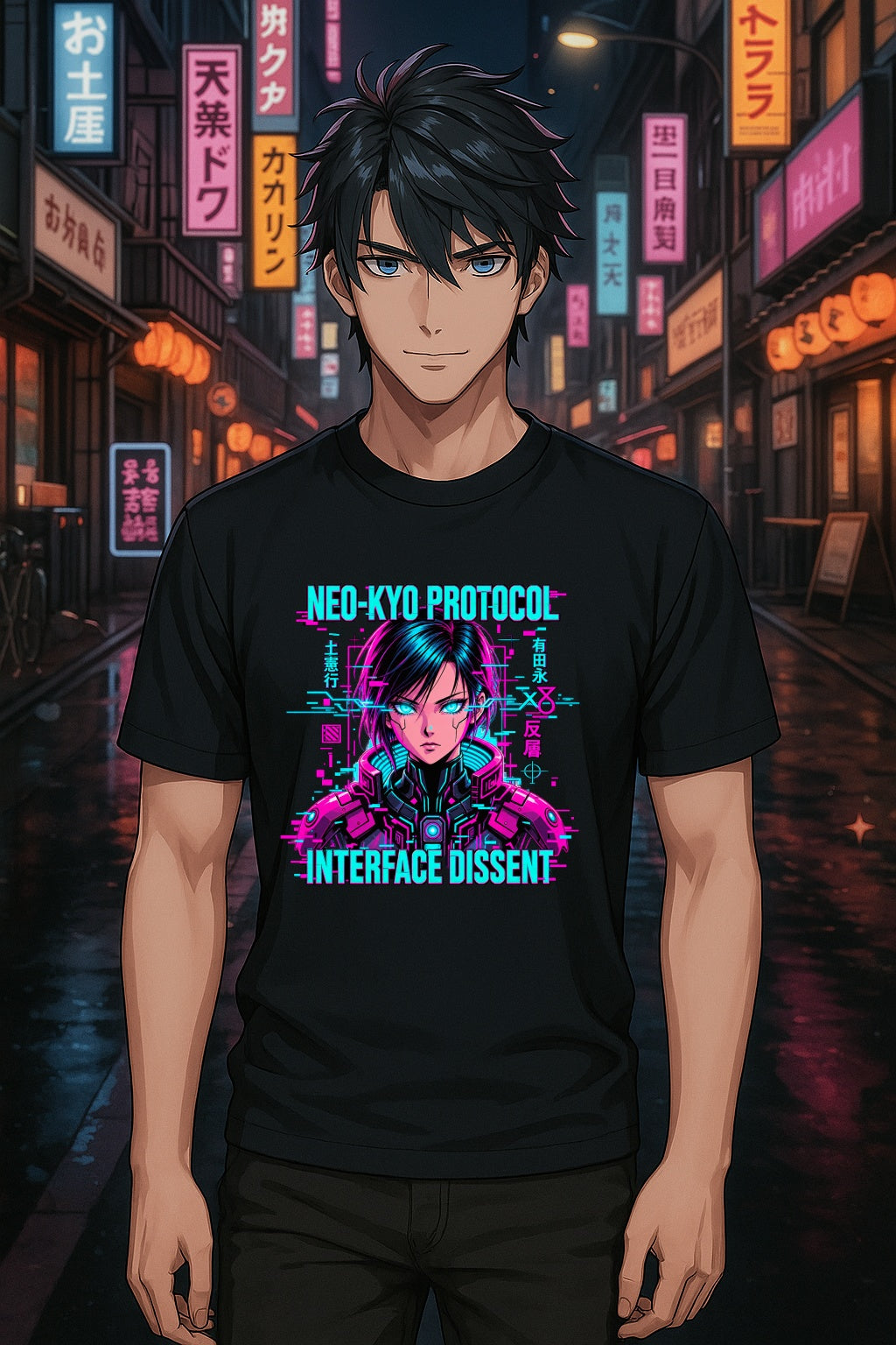 Neo Kyo Protocol Anime T-Shirt