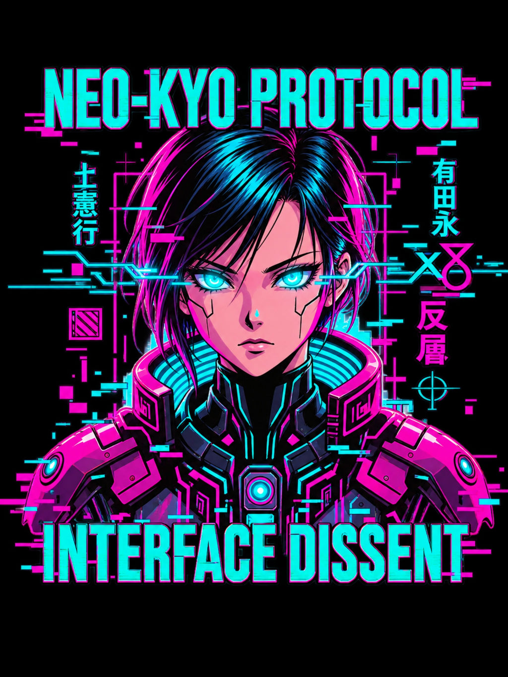Neo Kyo Protocol Anime T-Shirt