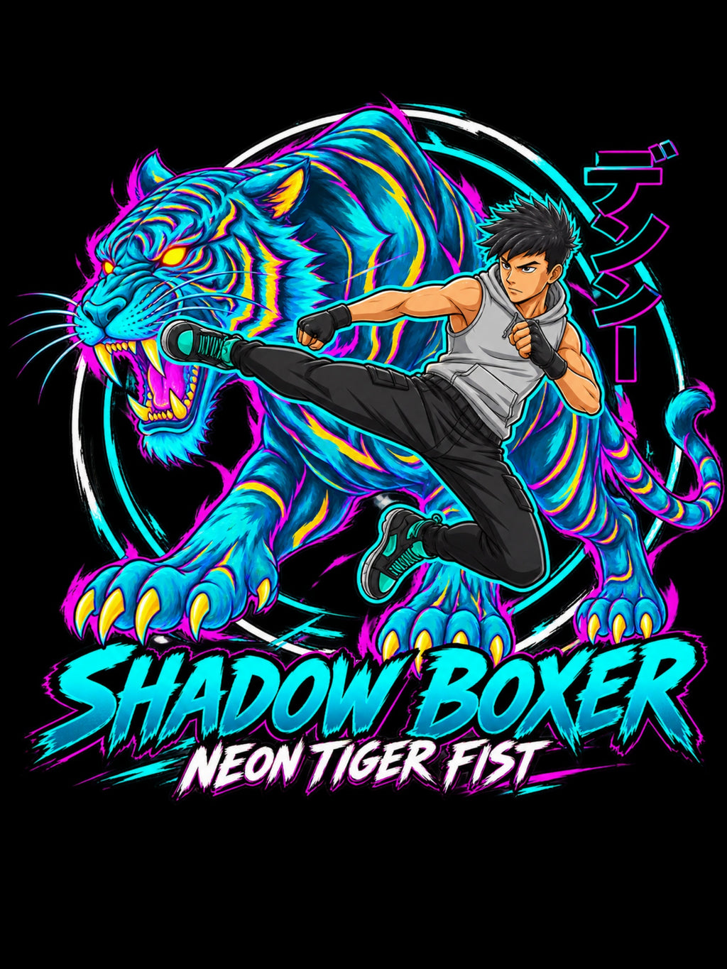 Shadow Boxer Anime T-Shirt