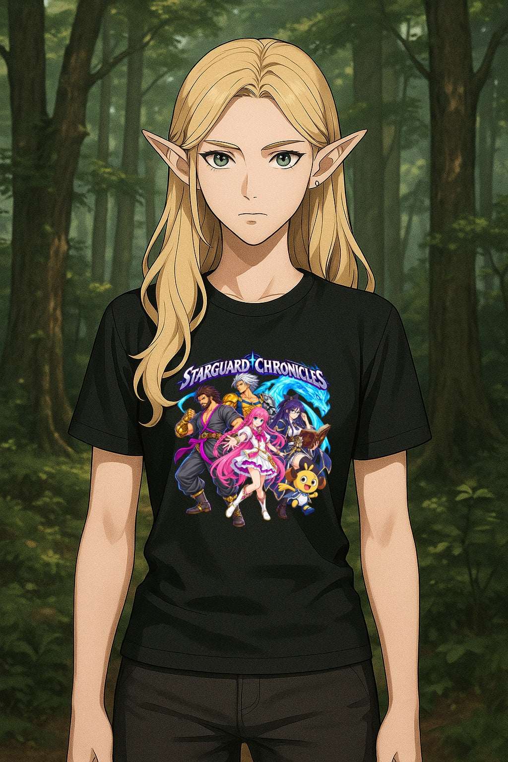 Starguard Chronicles Anime T-Shirt