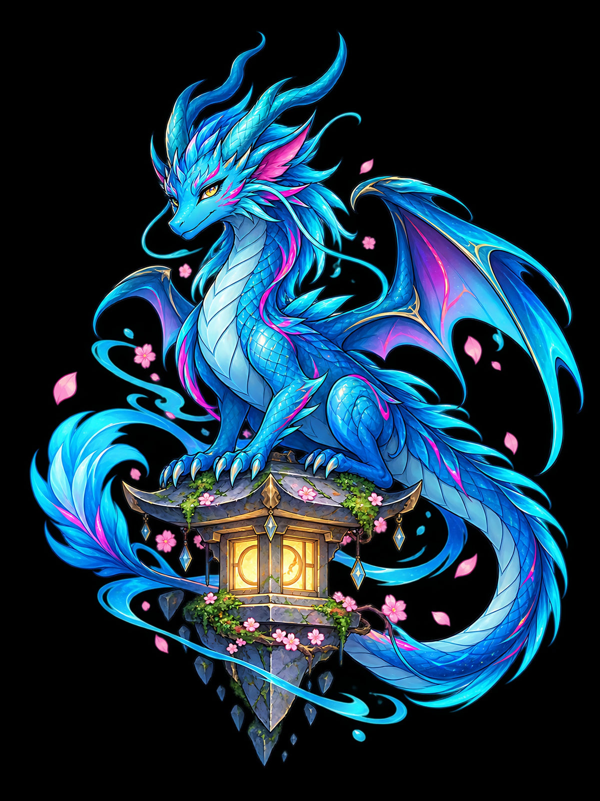 Celestial Dragon Tote Bag Cute