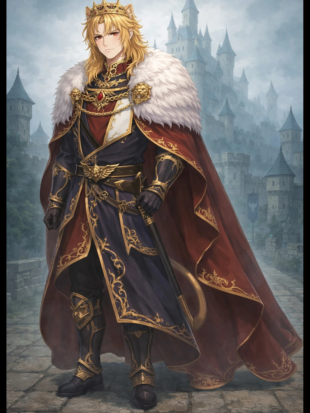 Kael Draven Beast King Poster