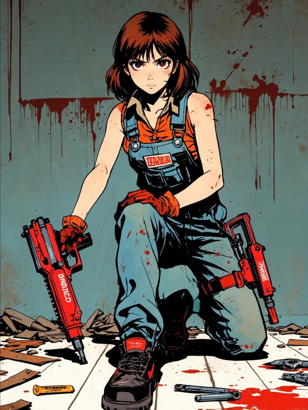 Rika Minazuki Zomba Anime Poster