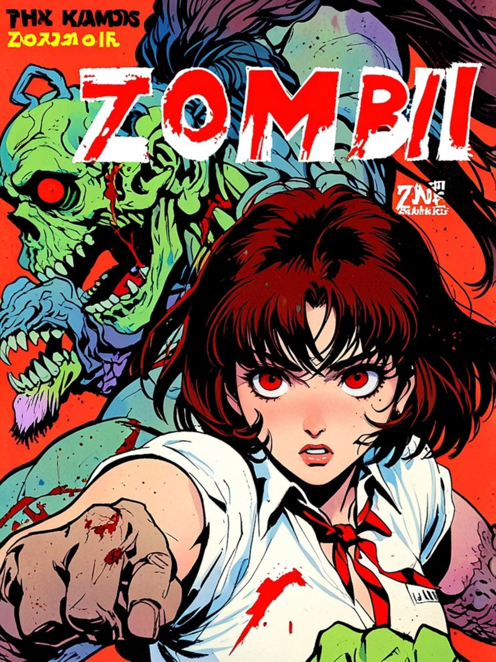 Rika Minazuki ZOMBA Poster