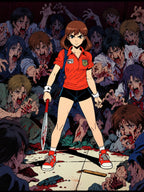 Rika Minazuki ZOMBA SQUAD Poster