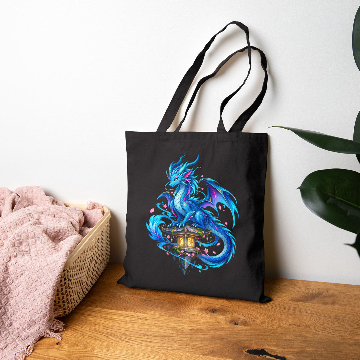 Celestial Dragon Tote Bag Cute