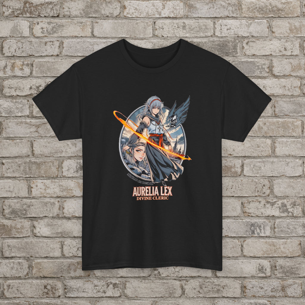 Aurelia Lex: Divine Cleric Anime T-Shirt