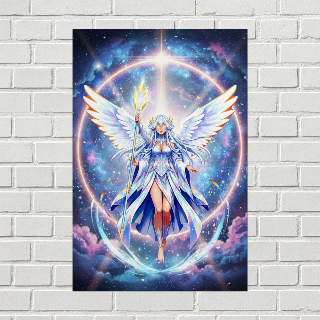 Lyria Solara Cosmic Awakening Poster