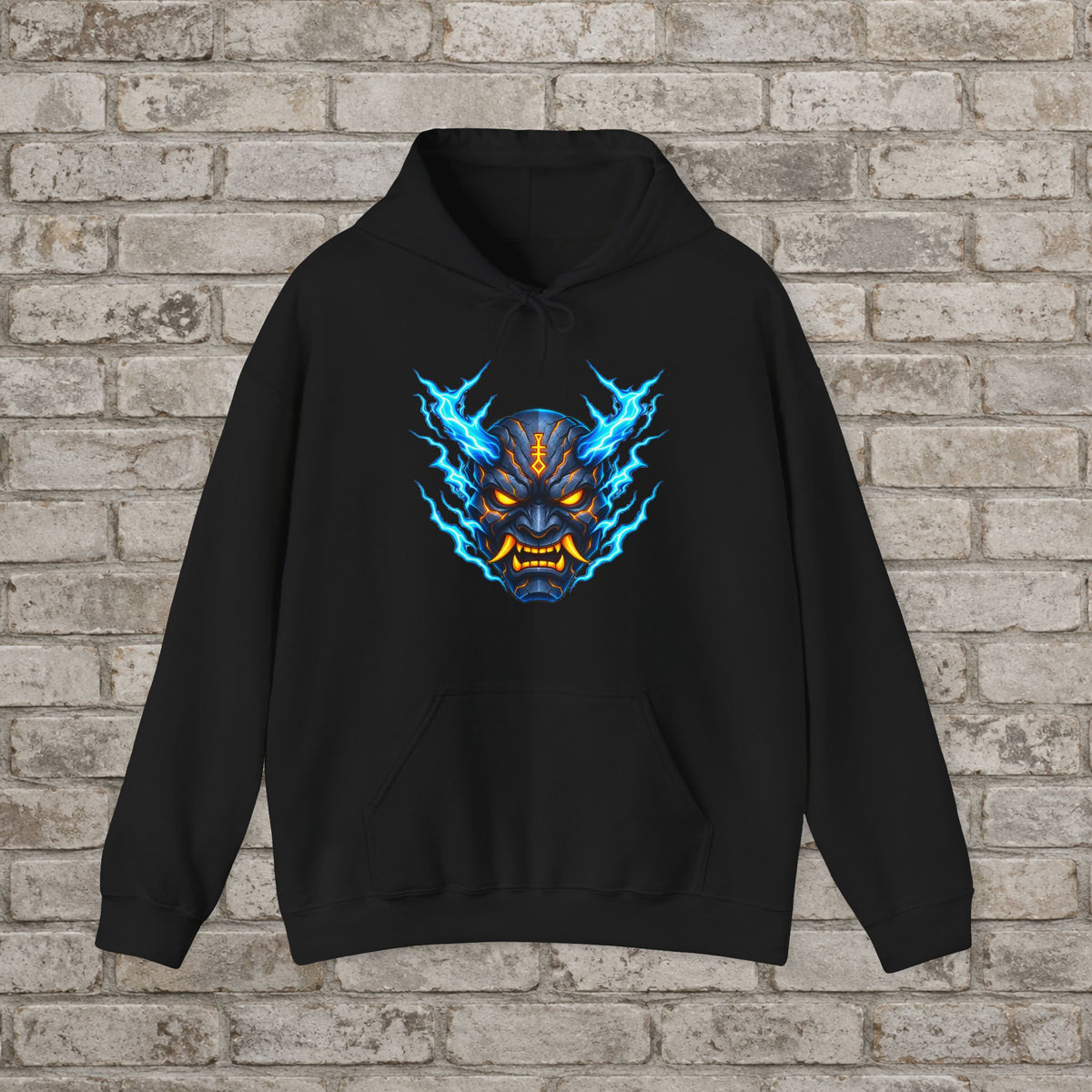 Thunder Spirit Oni Anime Hoodie
