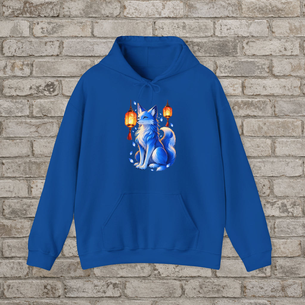 Lantern Fox Anime Hoodie | Cute Fantasy Apparel