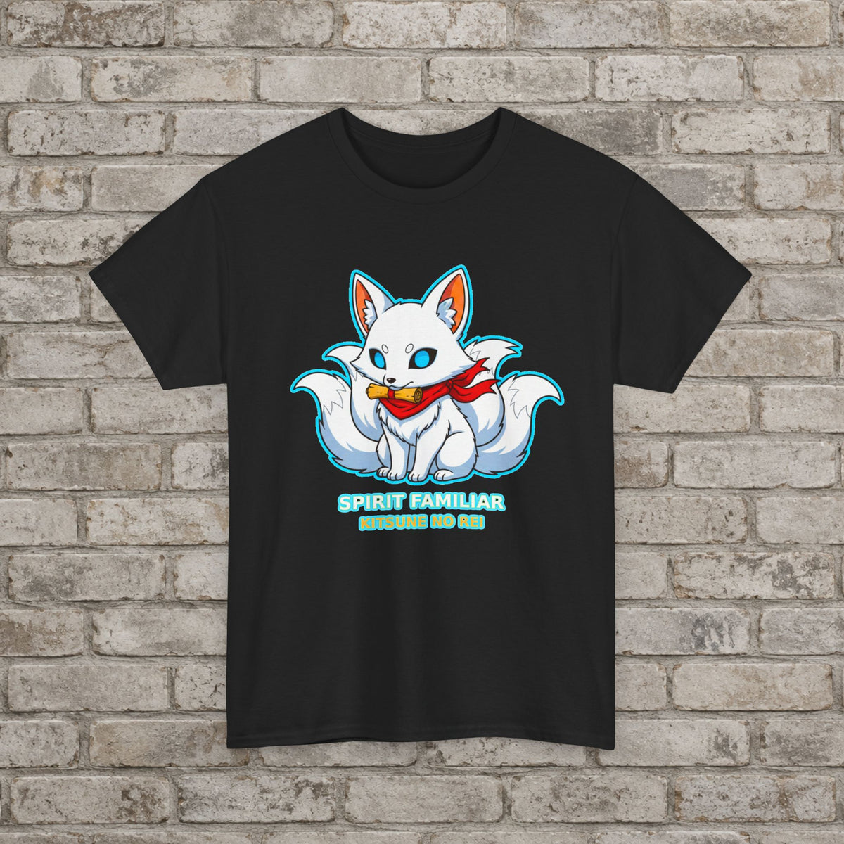 Kitsune Spirit Familiar Anime T-Shirt