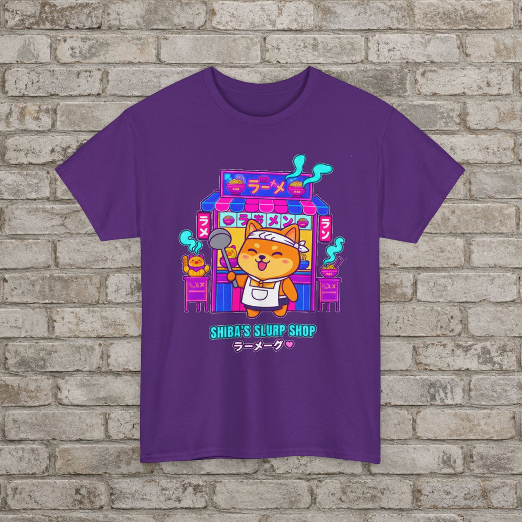Shiba's Slurp Shop Anime T-Shirt