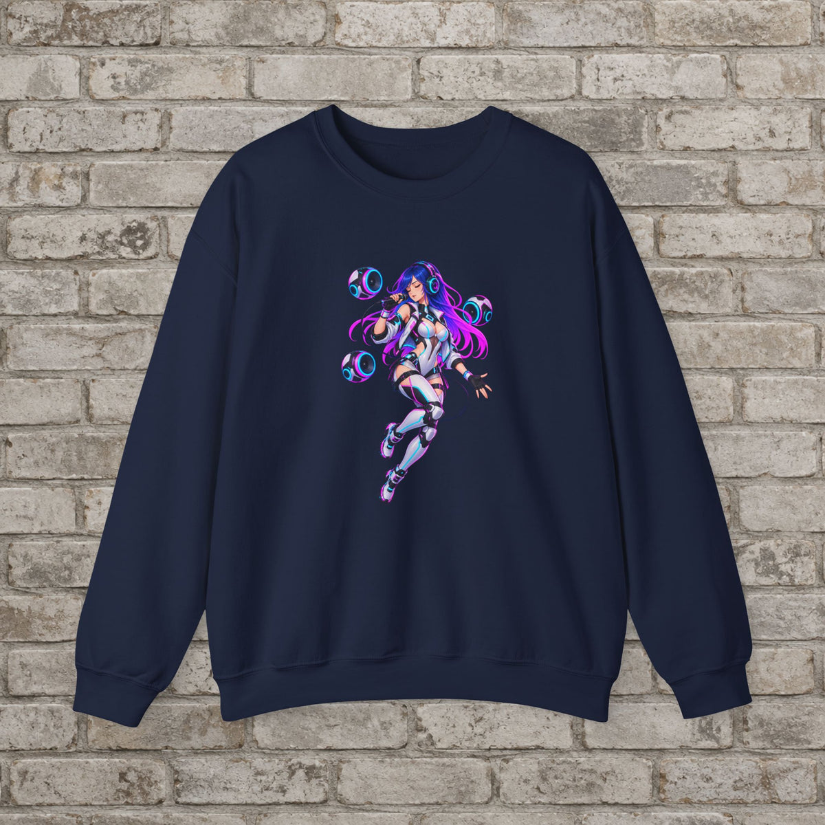 Cyberpunk Siren Anime Sweatshirt