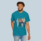 Slice of Life Anime T Shirt Comfort Colors Cute Friends Pastel Tee Cozy Japanese Streetwear Gift