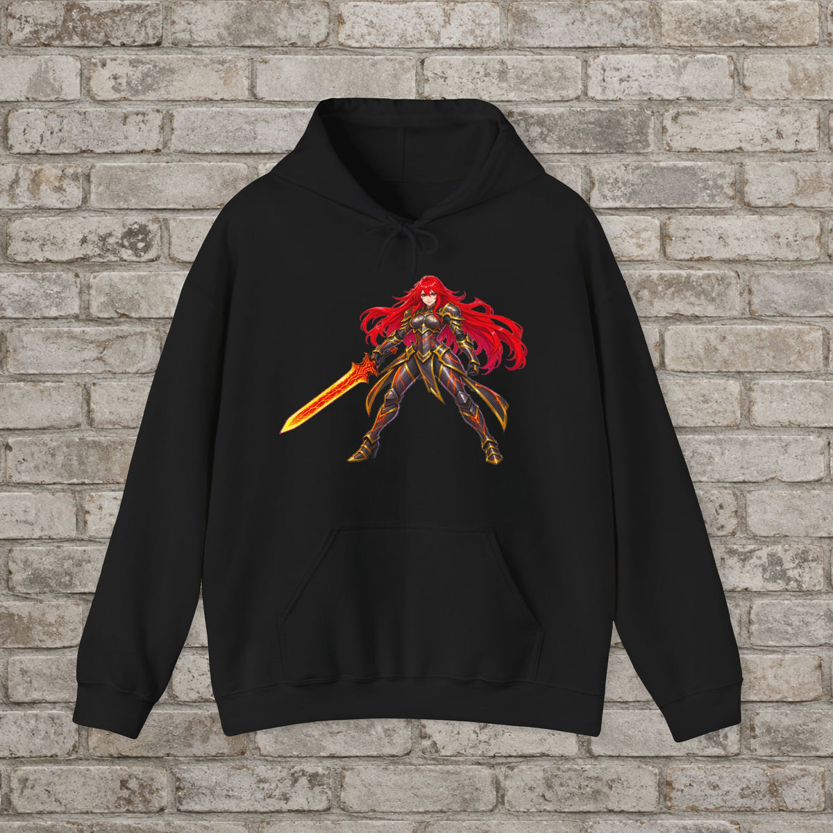 Ember Valkyrie Anime Hoodie
