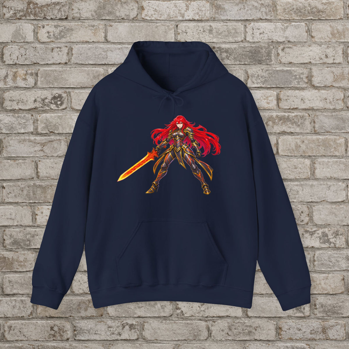 Ember Valkyrie Anime Hoodie