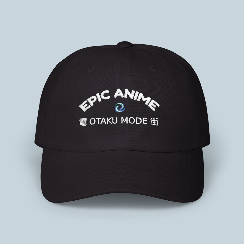 Epic Anime Otaku Mode Hat Japanese Streetwear Embroidered Dad Cap for Anime Fans