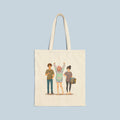 Anime Tote Bag Cute Slice of Life Design Gift for Anime Fans and Girls