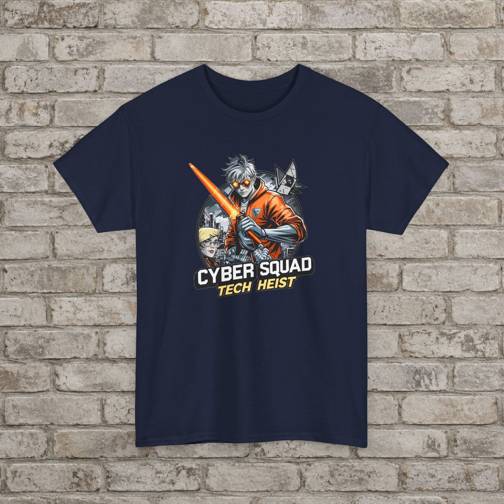 Cyber Squad Tech Heist Anime T-Shirt
