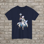 Kael Emberlight Anime T-Shirt Arcane Fantasy Mage Graphic Tee