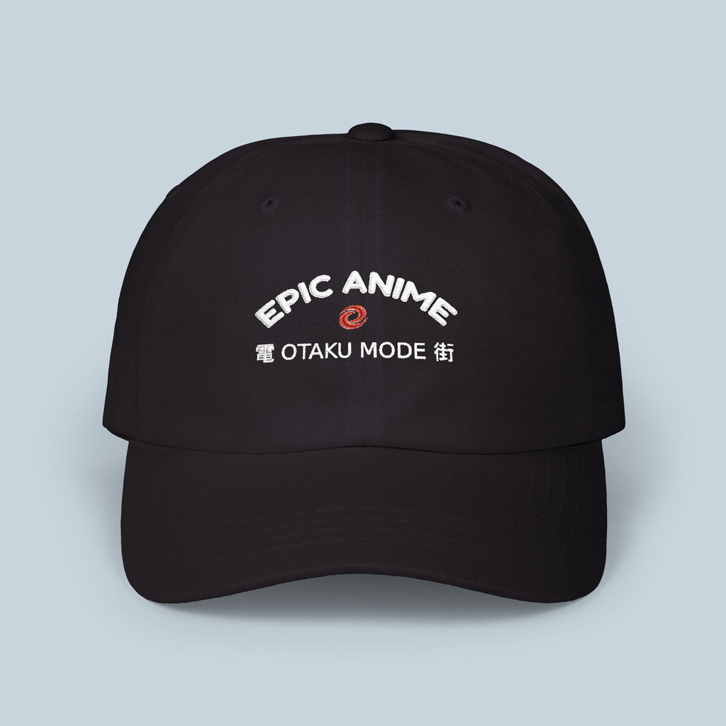 Anime Dad Hat Epic Anime Japanese Streetwear Embroidered Baseball Cap Gift for Anime Fans and Gamers