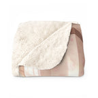 Maid Cafe Anime Sherpa Blanket Cozy Kawaii Waitress Scene Soft Fleece Throw Cute Japanese Manga Gift for Anime Lovers