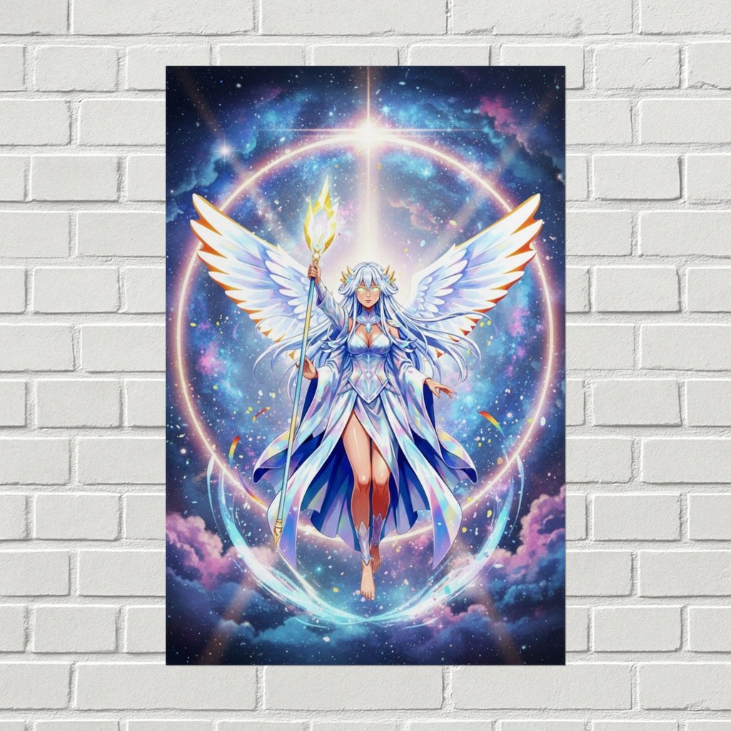 Lyria Solara Cosmic Awakening Poster