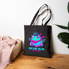 Arcane Blob Anime Tote Bag Cute Slime Familiar Fantasy Gamer Tote