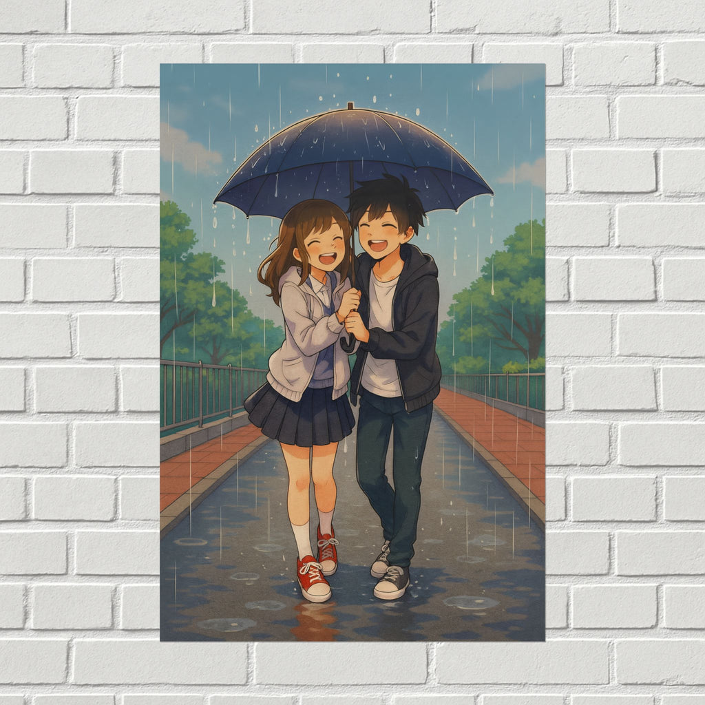 Rainy Day Romance Anime Poster