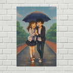 Rainy Day Romance Anime Poster