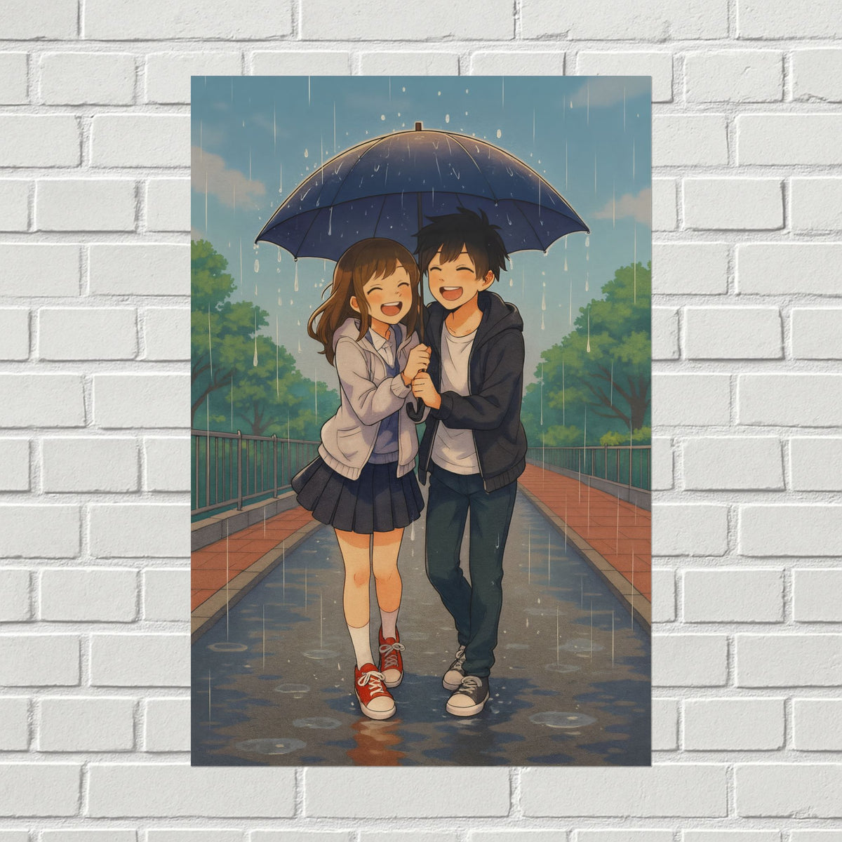 Rainy Day Romance Anime Poster