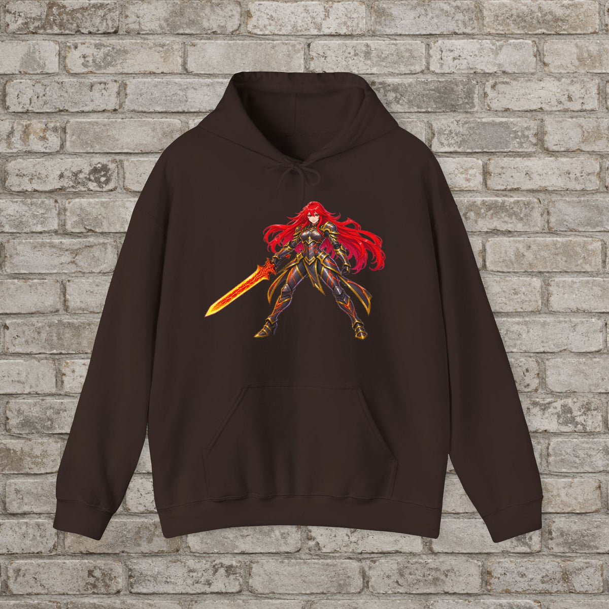 Ember Valkyrie Anime Hoodie